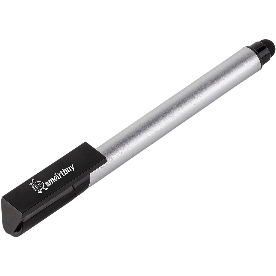 USB Flash накопитель 32Gb SmartBuy Gel Pen Silver (SB032GB2BTSS)