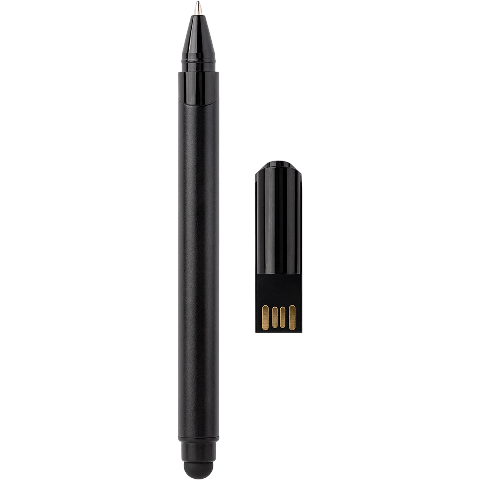 USB Flash накопитель 32Gb SmartBuy Gel Pen Black (SB032GB2KRTL) - фото 3