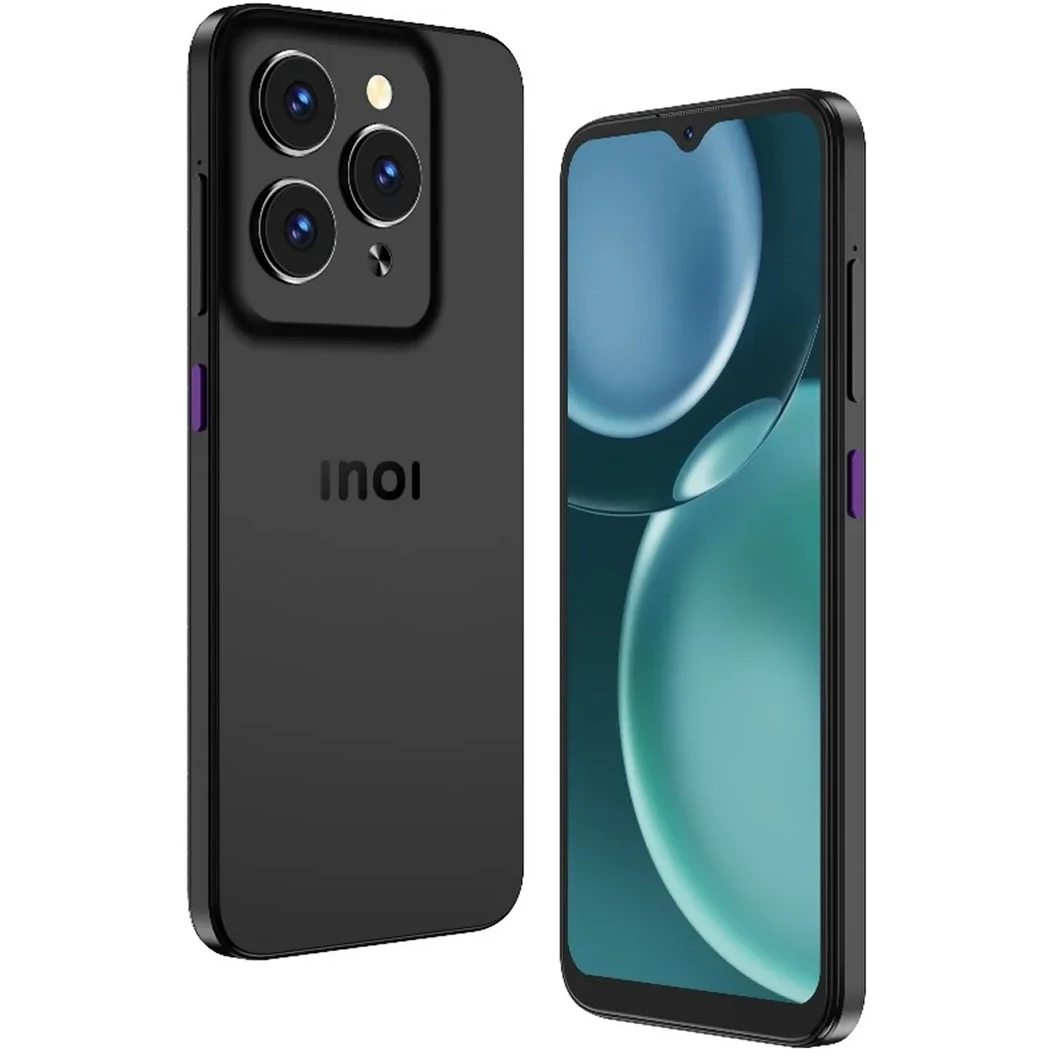 Смартфон INOI Note 15 6/256Gb Titanium Black - 6297001537879/7886