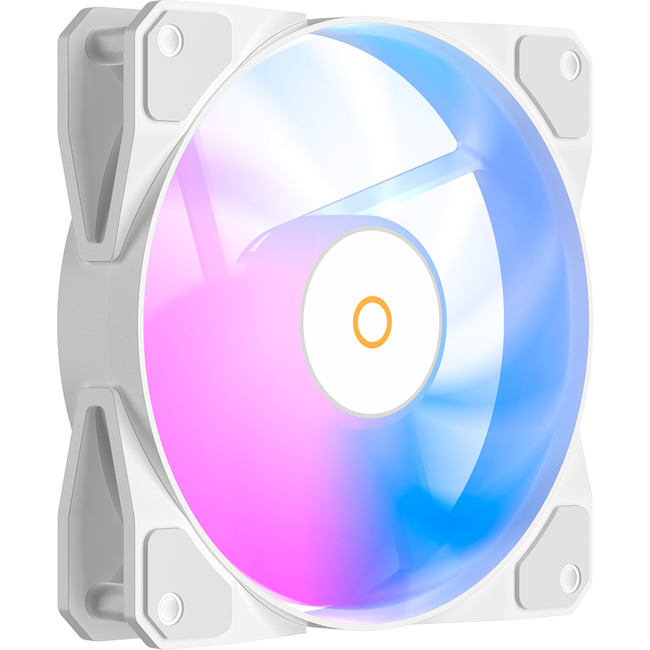 Вентилятор для корпуса Ocypus Beta F12 WH ARGB REVERSE BLADE - Beta-F12-WH1AM01X-GL - фото 2