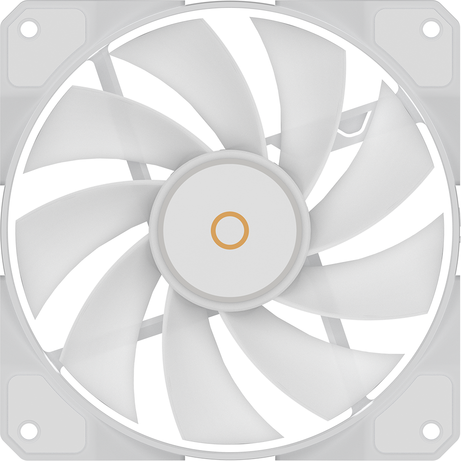 Вентилятор для корпуса Ocypus Beta F12 WH ARGB REVERSE BLADE - Beta-F12-WH1AM01X-GL - фото 4
