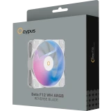 Вентилятор для корпуса Ocypus Beta F12 WH ARGB REVERSE BLADE (Beta-F12-WH1AM01X-GL)