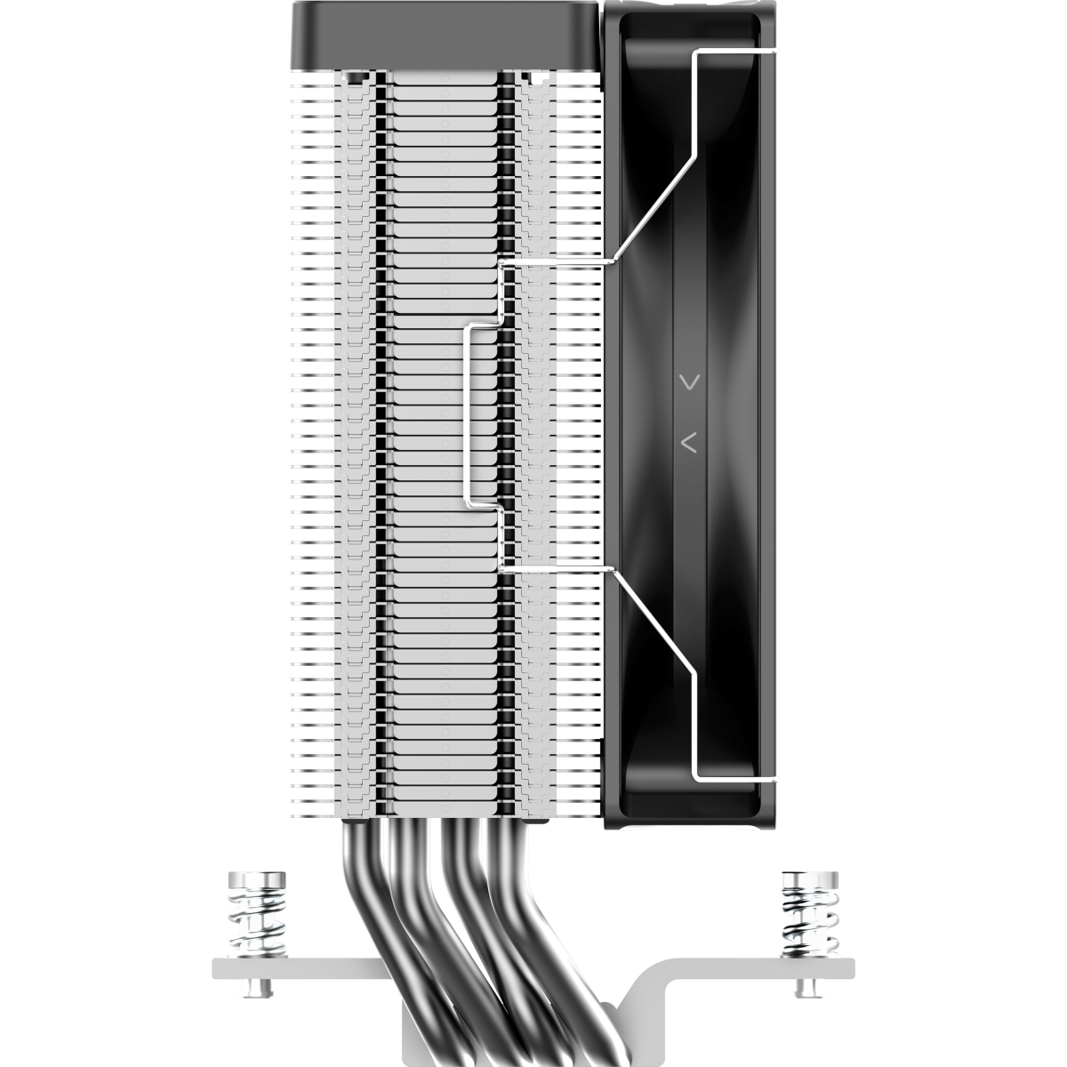 Кулер Ocypus Delta A40 Elite BK - Delta-A40-BK1NNWN00E-GL - фото 4