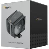Кулер Ocypus Iota A40 Dual Fan BK (Iota-A40-BK2NNWD00X-GL)