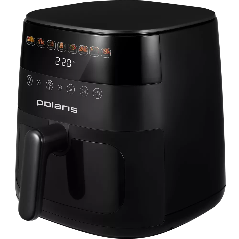 Аэрогриль Polaris PAF 6003W Black - фото 2