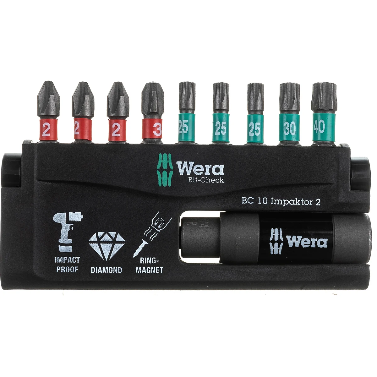 Набор насадок Wera WE-057682 - фото 3