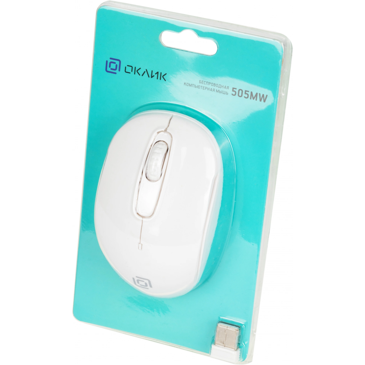Мышь Oklick 505MW White - фото 5