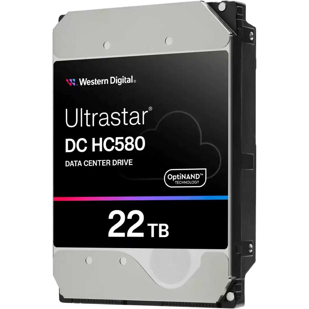 Жёсткий диск 22Tb SAS WD Ultrastar DC HC580 (0F62791) - WUH722422AL5204