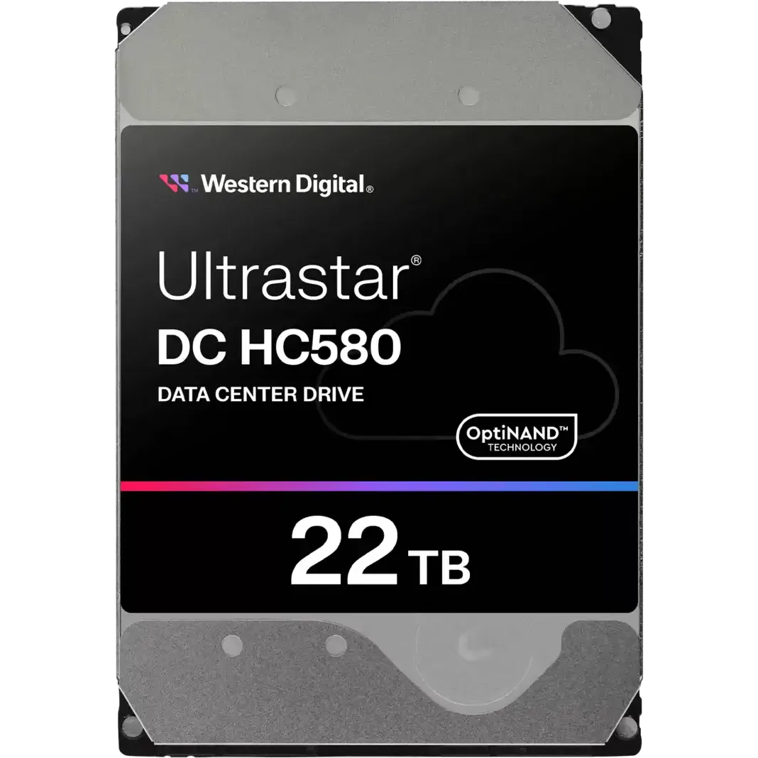 Жёсткий диск 22Tb SAS WD Ultrastar DC HC580 (0F62791) - WUH722422AL5204 - фото 2
