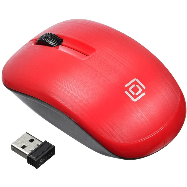 Мышь Oklick 525MW Red