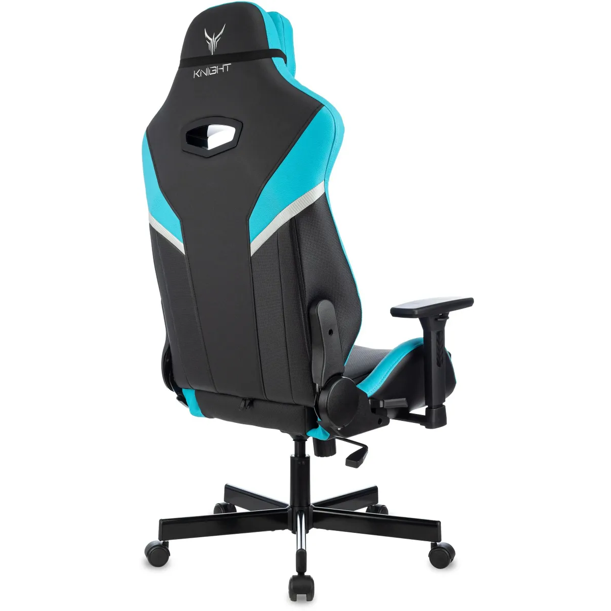 Игровое кресло Бюрократ Knight Thunder 5X Black/Blue - KNIGHT THUNDER 5X BL - фото 3