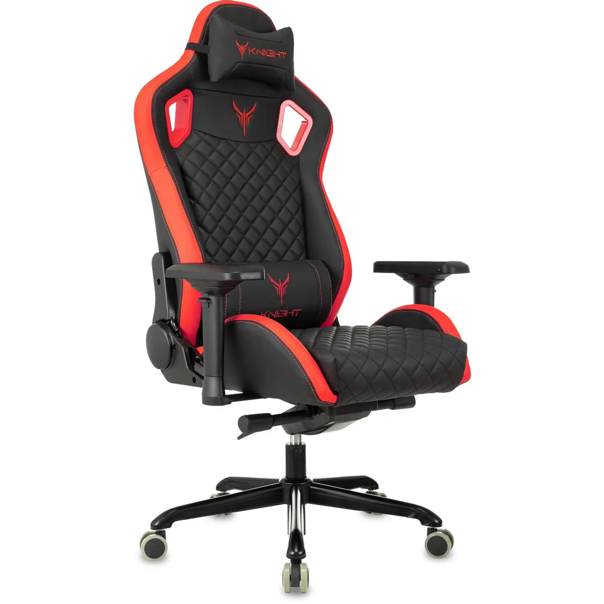 Игровое кресло Бюрократ Knight Titan Black/Red