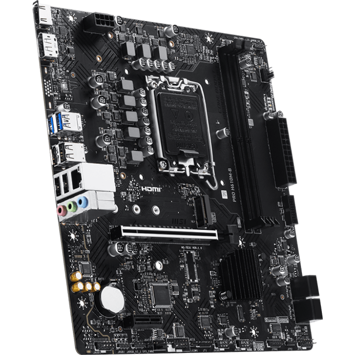 Материнская плата MSI PRO H610M-B - фото 3