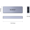 Внешний корпус для SSD M.2 Orico CM2C3 Grey - ORICO-CM2C3-GY-BP - фото 3