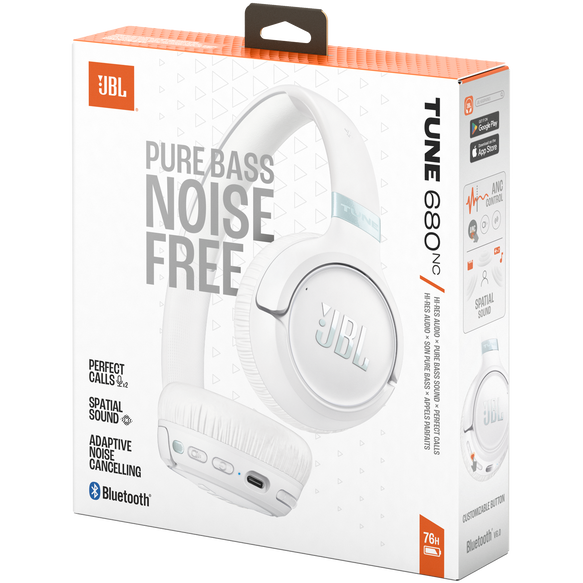 Гарнитура JBL Tune 680NC White - JBLT680NCWHT - фото 8