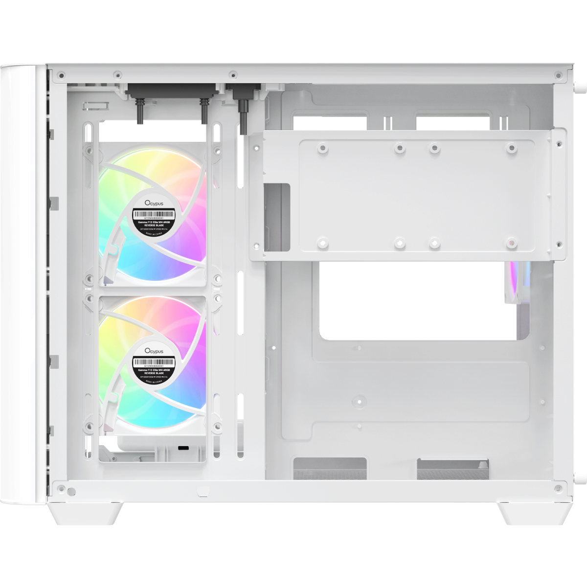 Корпус Ocypus Iota C50 Curve WH ARGB - Iota-C50-WHD300CD-GL - фото 5