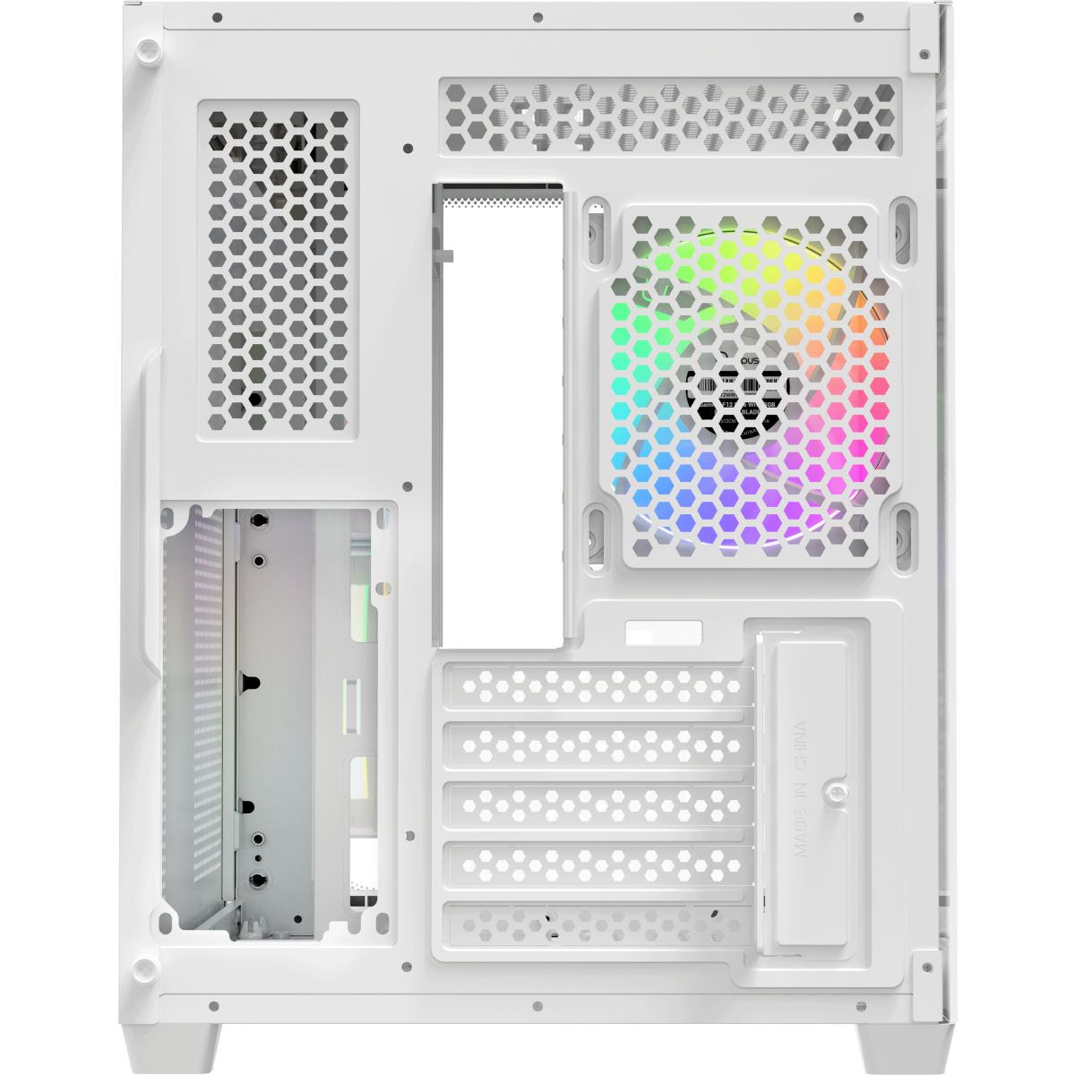 Корпус Ocypus Iota C50 Curve WH ARGB - Iota-C50-WHD300CD-GL - фото 6