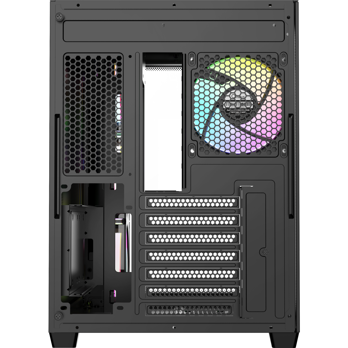 Корпус Ocypus Iota C70 Curve BK ARGB - Iota-C70-BKD400CD-GL - фото 6