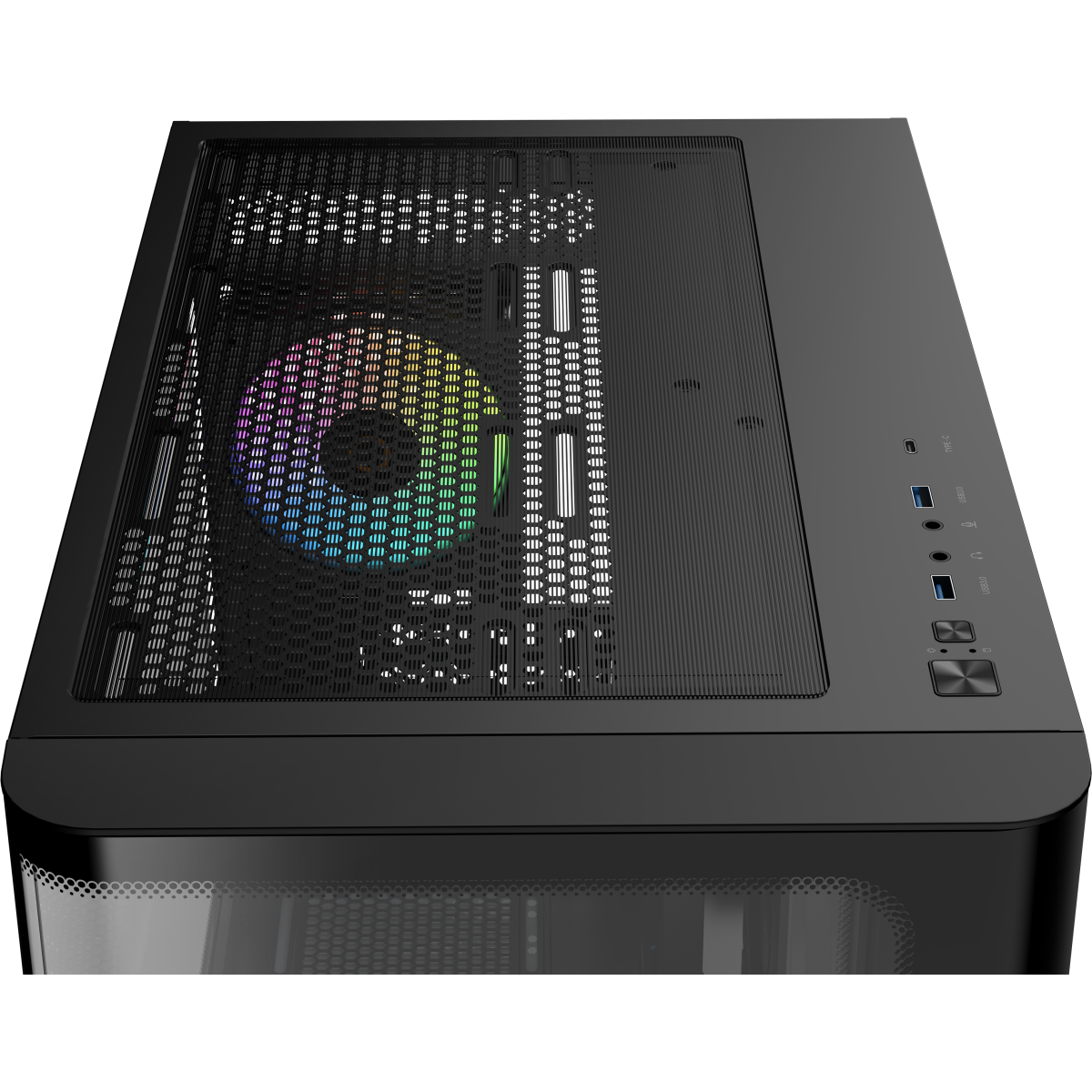 Корпус Ocypus Iota C70 Curve BK ARGB - Iota-C70-BKD400CD-GL - фото 7