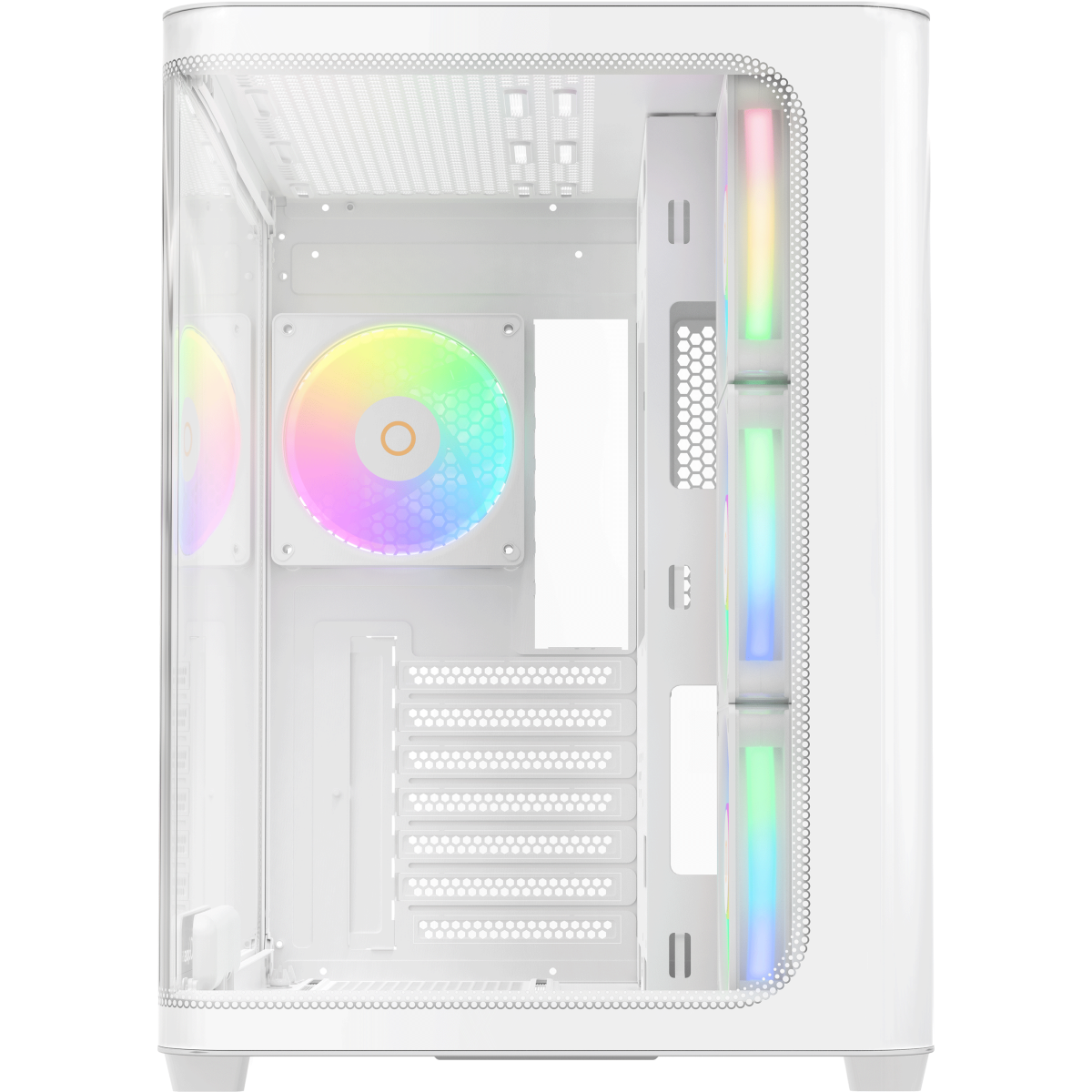 Корпус Ocypus Iota C70 Curve WH ARGB - Iota-C70-WHD400CD-GL - фото 2