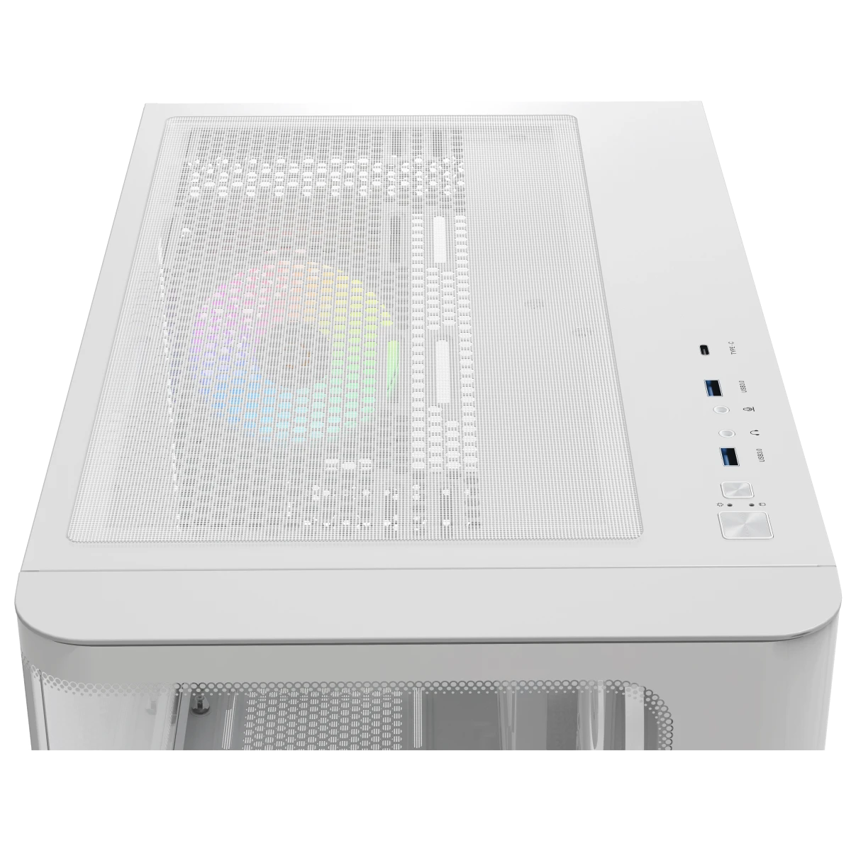 Корпус Ocypus Iota C70 Curve WH ARGB - Iota-C70-WHD400CD-GL - фото 7