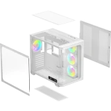 Корпус Ocypus Iota C70 Curve WH ARGB (Iota-C70-WHD400CD-GL)