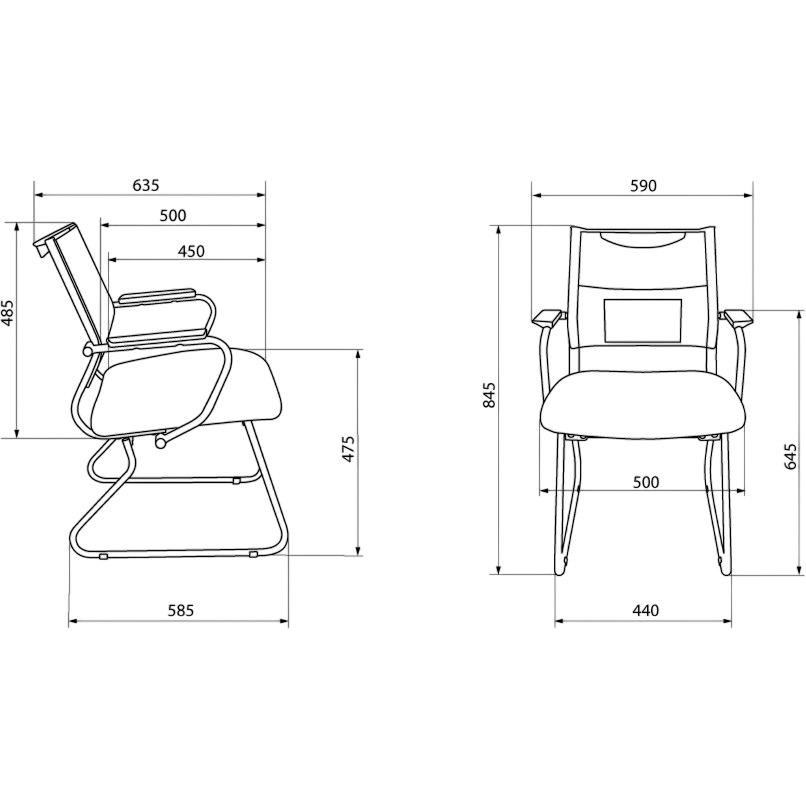 Офисное кресло Бюрократ Balance-Av Black - CH BALANCE-AV B - фото 11