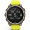 Умные часы Garmin Fenix 8 47mm Sapphire Titanium with Amp yellow/graphite silicone band - 010-02906-21 - фото 2