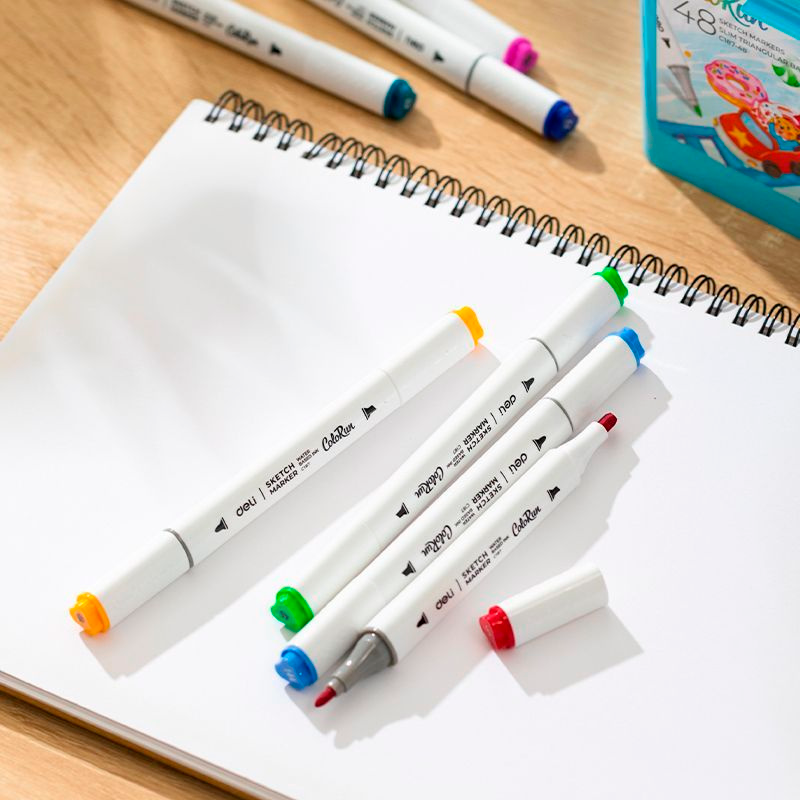 Набор маркеров Deli EC187-24 - фото 7