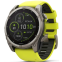 Умные часы Garmin Fenix 8 51mm Sapphire Titanium with Amp yellow/graphite silicone band - 010-02907-21