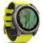 Умные часы Garmin Fenix 8 51mm Sapphire Titanium with Amp yellow/graphite silicone band - 010-02907-21 - фото 3