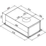 Вытяжка Weissgauff Box 850 PB Black Edition (436113)