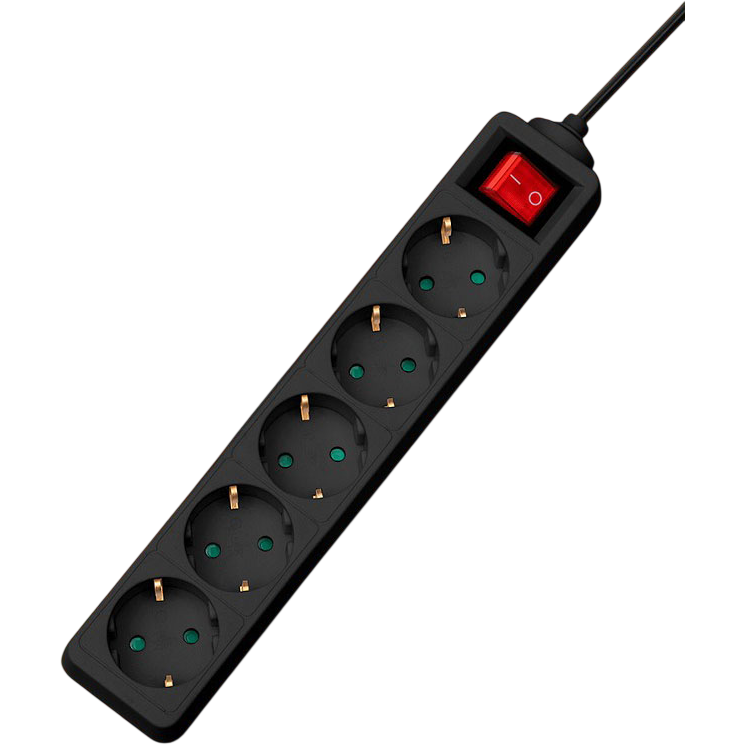 Сетевой фильтр CBR CSF-SP-5-050M-B Black - фото 2