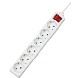 Сетевой фильтр CBR CSF-SP-6-030M-W White