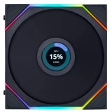 ..... Вентилятор для корпуса Lian Li UNI FAN TL LCD 120 Reverse Black OEM (0067) из ремонта) (G99.12RTLLCD1B.(00.R0))