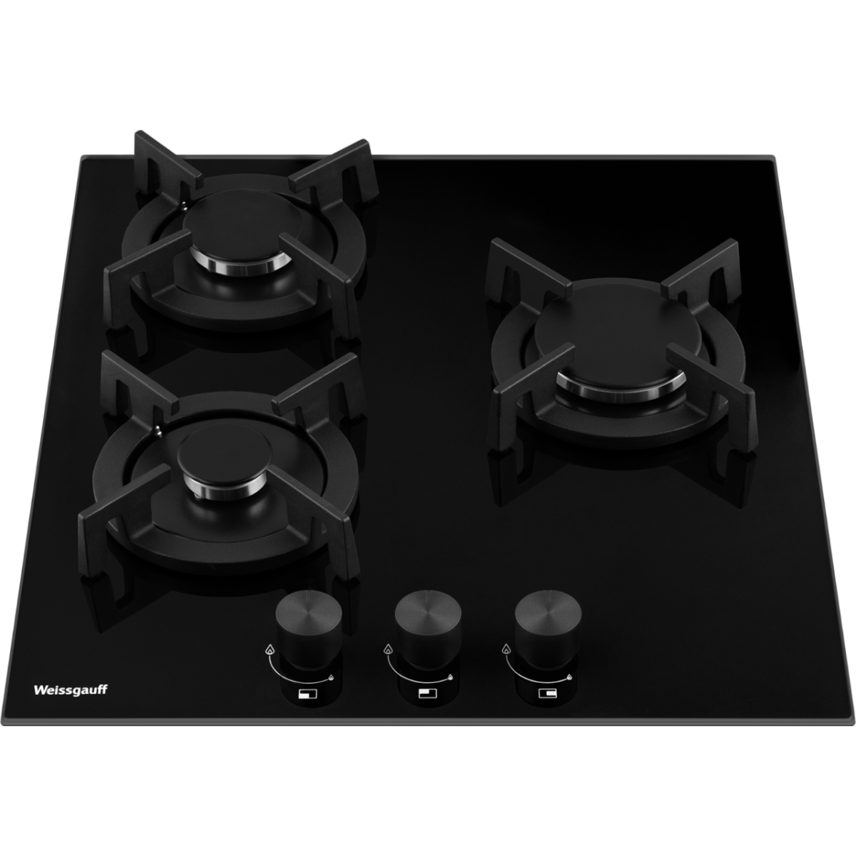 Газовая варочная панель Weissgauff HG 453 BGV - 437028 - фото 2