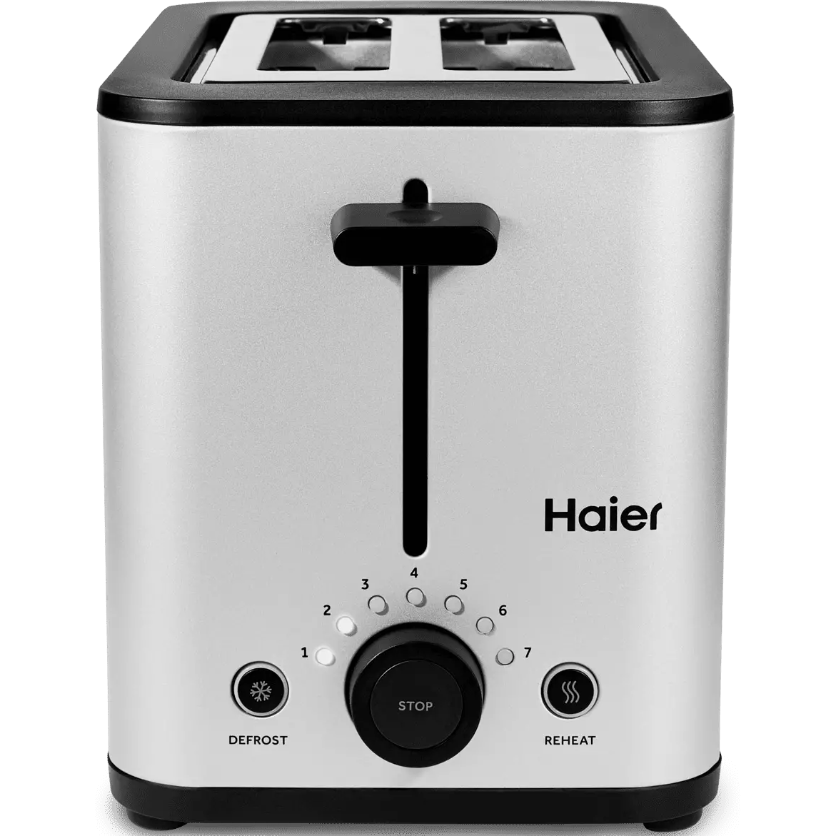 Тостер Haier HT-601 Silver - F90045M00RU - фото 2