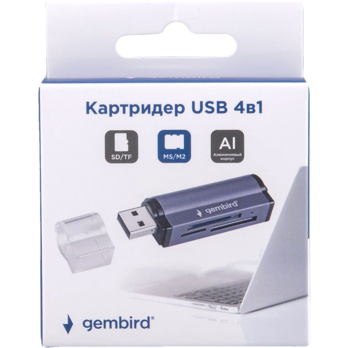Кардридер Gembird FD2-MSD-5 - фото 4