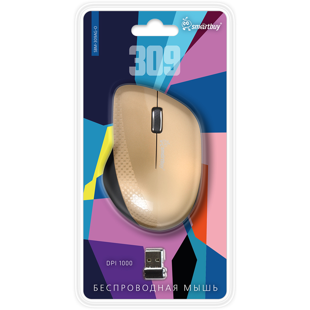 Мышь SmartBuy 309AG Gold - SBM-309AG-O - фото 3