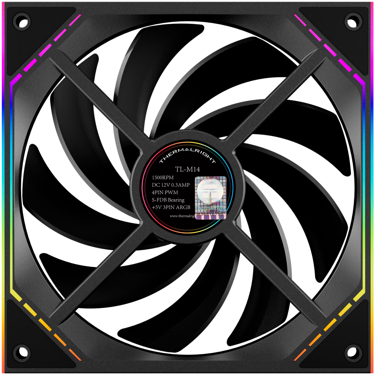 Вентилятор для корпуса Thermalright TL-M14 - фото 2
