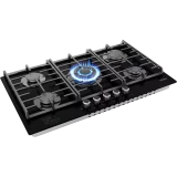 Газовая варочная панель Haier HHX-G95CWSB (TD0040138RU)