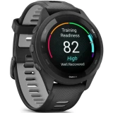 Умные часы Garmin Forerunner 265 Black Bezel and Case with Black/Powder Gray Silicone Band (010-02810-10)