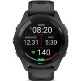 Умные часы Garmin Forerunner 265 Black Bezel and Case with Black/Powder Gray Silicone Band (010-02810-10)