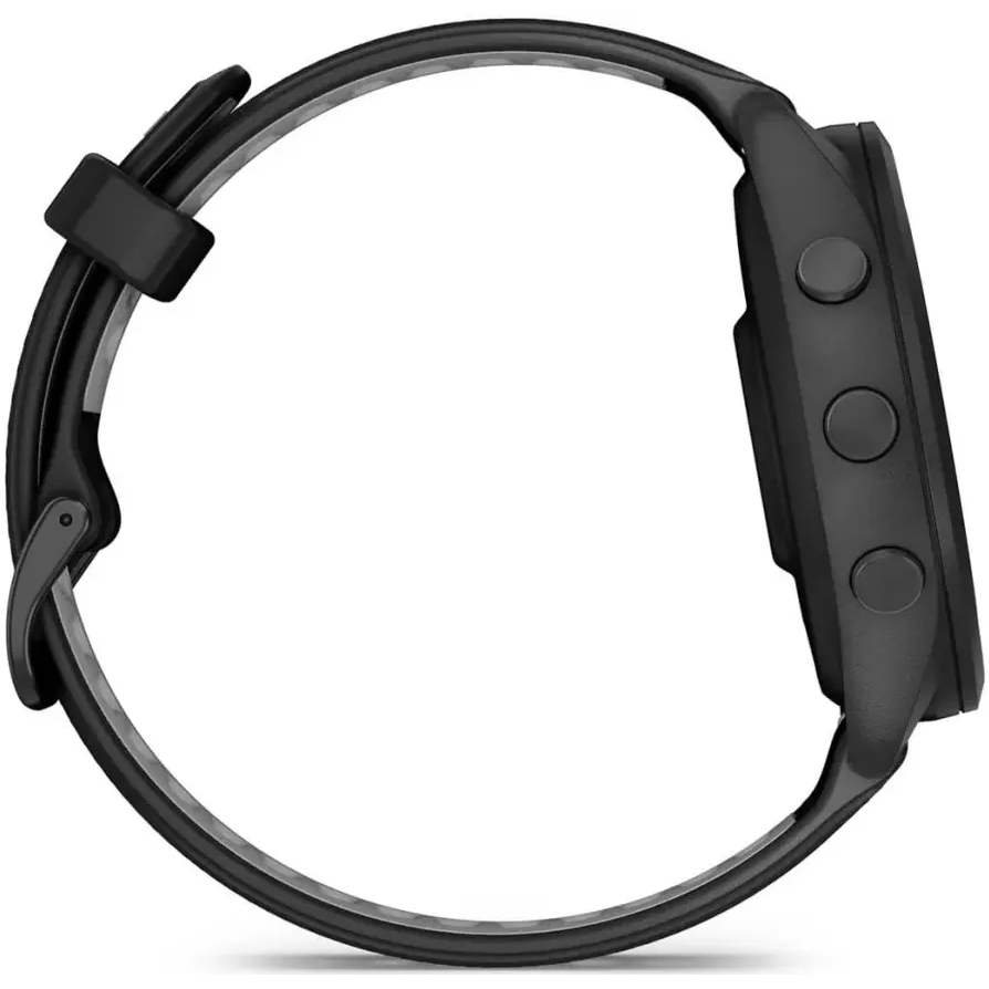 Умные часы Garmin Forerunner 265 Black Bezel and Case with Black/Powder Gray Silicone Band - 010-02810-10 - фото 6