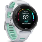 Умные часы Garmin Forerunner 265S Black Bezel with Whitestone Case and Whitestone/Neo Tropic Silicone Band (010-02810-14)