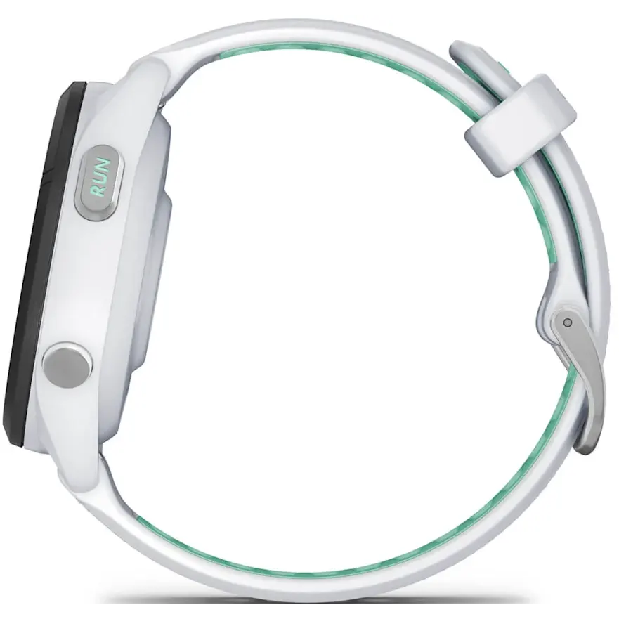 Умные часы Garmin Forerunner 265S Black Bezel with Whitestone Case and Whitestone/Neo Tropic Silicone Band - 010-02810-14 - фото 7