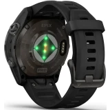 Умные часы Garmin Epix Pro (Gen 2) Sapphire Edition 42mm Carbon Grey DLC Titanium with Black Band (010-02802-15)