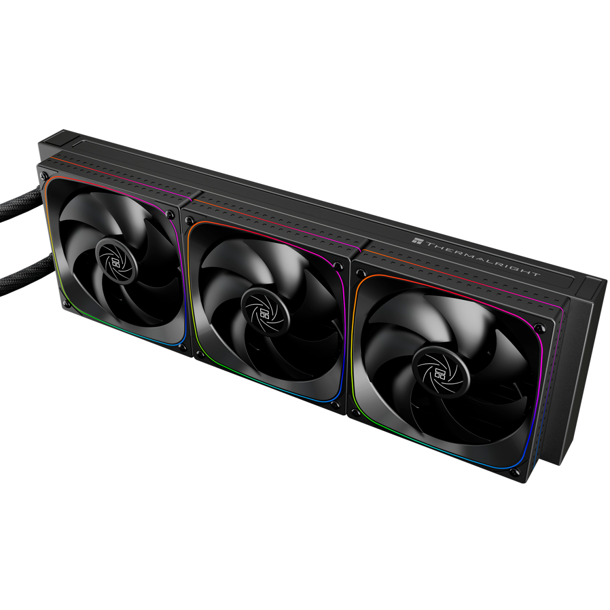 Система жидкостного охлаждения Thermalright Frozen Horizon 360 Digital ARGB Black - TRFH360DAB - фото 3