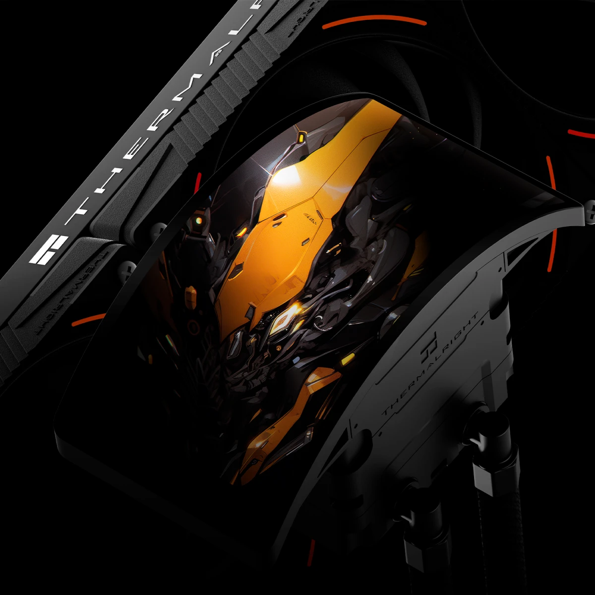 Система жидкостного охлаждения Thermalright Rainbow Vision 360 Turbo ARGB Black - TRRV360TAB - фото 2