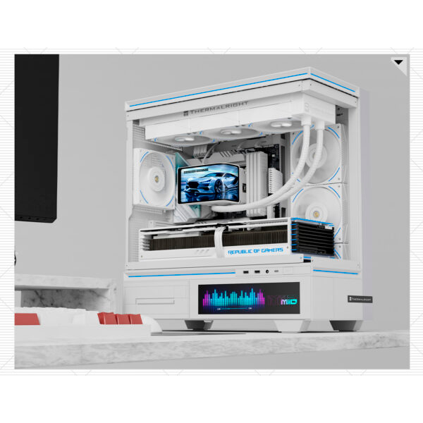 Система жидкостного охлаждения Thermalright Wonder Vision 360 Turbo ARGB White - TRWV360TAW - фото 2